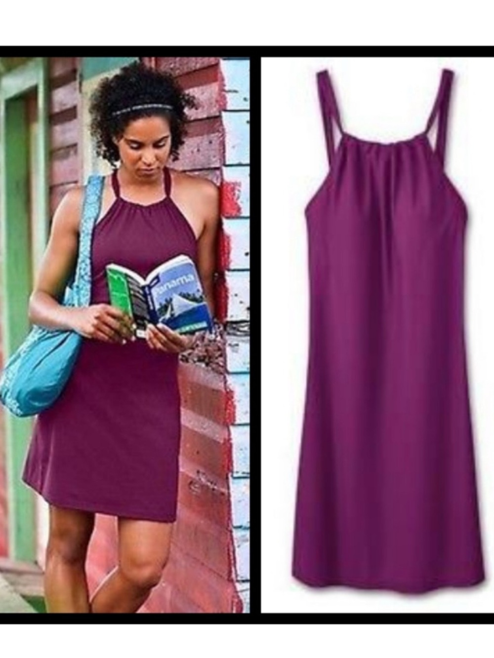 Athleta Kokomo Swim Dress Raspberry Purple